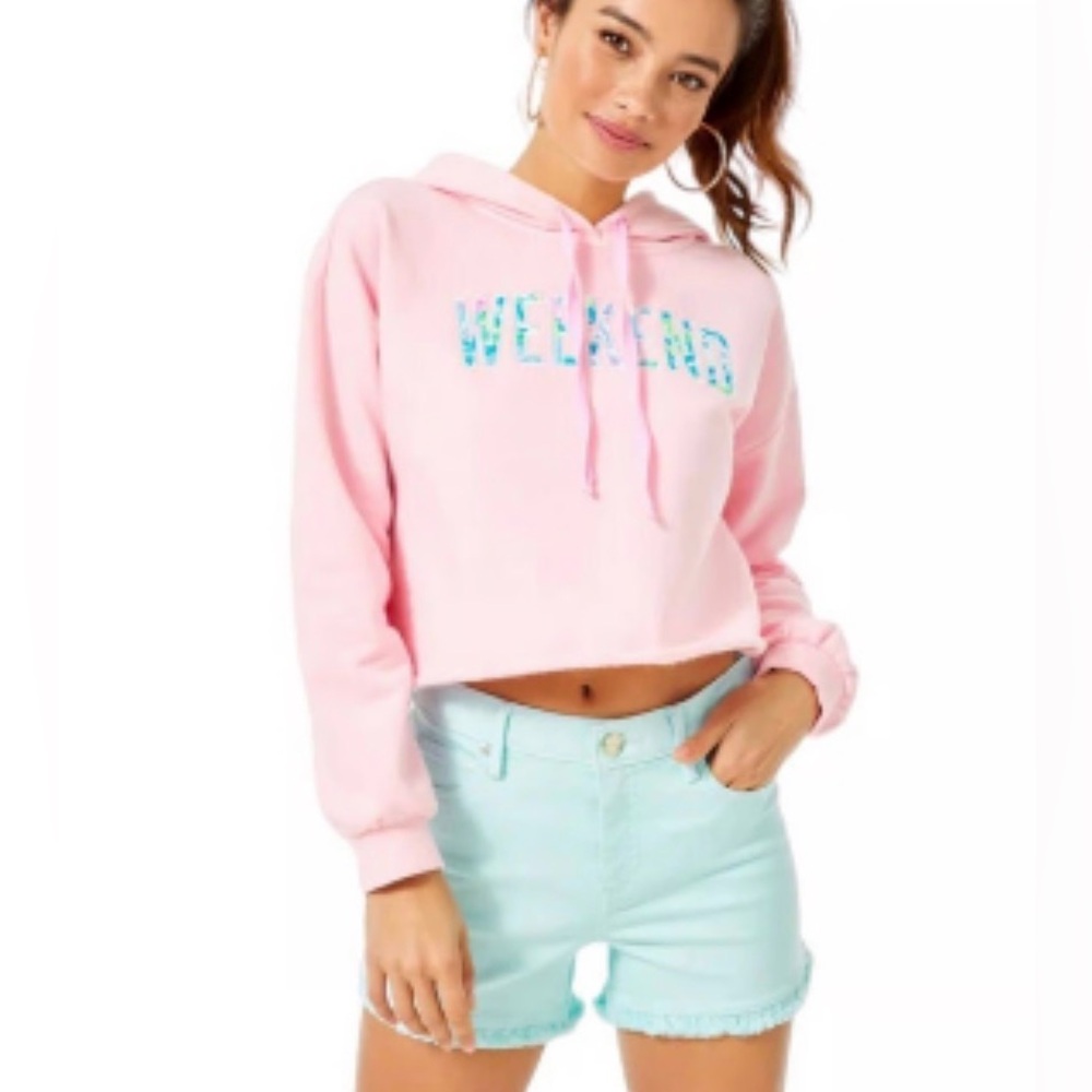 Lily Pulitzer Denim Frayed Shorts